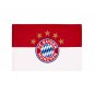 Preview: Fahne 5 Sterne Logo 90 x 60 cm 28327 FC Bayern München