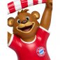 Preview: Gartenzwerg Maskottchen Berni wetterfest 31911 FC Bayern München