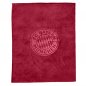 Preview: Kuscheldecke 150 x 200 cm bordeaux 53446 FC Bayern München