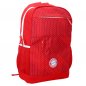 Preview: Seitenansicht Rucksack unisex rot Logo 53254 FC Bayern München