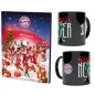 Preview: Schoko Adventskalender 2025 53963 + Tasse Neuer 54423 FC Bayern München