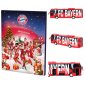 Preview: Schoko Adventskalender 2025 53963 + Kinder Spielzeugbus 53314 FC Bayern München