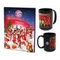 Preview: Schoko Adventskalender 2025 53963 + Tasse Team 50440 FC Bayern München