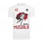 Preview: T-Shirt Jamal Musiala weiß Nr. 42 33609 FC Bayern München