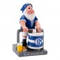 Preview: Gartenzwerg Trommler klein 15 cm 24201 FC Schalke 04