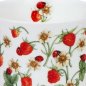 Preview: Detailansicht DUNOON Becher Cumbrae Dovedale Erdbeeren 0,45l Porzellan 292100 formano
