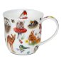 Preview: Becher Cumbrae Wildwood Rotkehlchen 0,45l Porzellan 292056 DUNOON