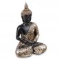Preview: Buddha 13 cm antik-gold sitzend Dhyana Mudra 747273 formano