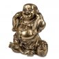 Preview: Buddha Glück 14 cm Set Antik-Gold formano