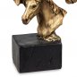Preview: Sockel Pferd 15 cm Antik-Gold 772299 formano