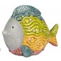 Preview: Deko-Fisch 18 cm B Handbemalt Keramik 736574 formano