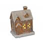 Preview: Deko-Haus 15 cm mit LED-Licht 758507 formano