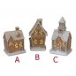 Preview: Deko-Haus oder Kirche mit LED-Licht 758507 formano