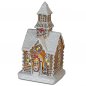 Preview: Deko-Kirche 22 cm mit LED-Licht 758507 formano