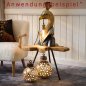 Preview: Deko-Kugel Sterne Rose-Gold mit LED-Licht Glas 750211 750228 Werbung formano