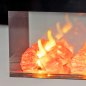 Preview: Detailansicht Deko-Licht 16 cm Spiegelfeuer mit LED-Licht aus Glas 812254 formano