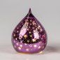 Preview: Deko-Tropfen 15 cm Royal Plum LED-Licht 750914 formano