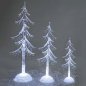 Preview: Dekobaum mit Schneedekor Acryl mit LED-Licht 506566 506580 506597 formano