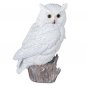 Preview: Eule weiß 31 cm Winterzeit 721105 formano