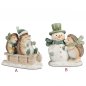 Preview: Figurenpaar Winterzeit handbemalt 752567 formano