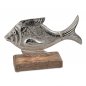 Preview: Fisch 20 cm aus Alu-Mango-Holz 510112 formano
