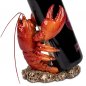 Preview: Detailansicht Flaschenhalter Hummer 18 cm handbemalt 768148 formano