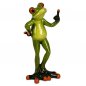 Preview: Frosch Bad Finger 16 cm hellgrün 717962 formano