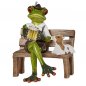 Preview: Froschpaar mit Camper hellgrün 717993 formano