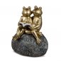 Preview: Froschpaar 16 cm Stone - Gold 736314 formano