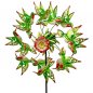Preview: Gartenstecker Windrad Vögel 47/132 cm Metall 571434 formano