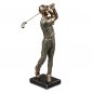 Preview: Golfspieler 26 cm Bronzefarben 784483 formano