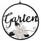 Preview: Hänger Kreis 38 cm Garten Metall 558442 formano