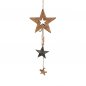 Preview: Hänger Sterne 40 cm aus Mango-Holz 510259 formano