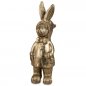 Preview: Hase mit Jacke B 20 cm Antik-Gold 756619 Ostern formano