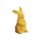 Preview: Hase 15 cm gelb Trend-Flock Keramik Ostern 703613 formano