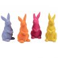 Preview: Hase sitzend 24 cm Trend-Flock Keramik Ostern 703644 formano