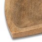 Preview: Herzschale 21 cm Mango-Holz Detail Spitze 509727 formano
