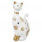 Preview: Katze 26 cm weiss-gold 758880 formano