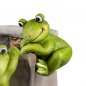 Preview: Kübelhänger Frosch A 14 cm grün handbemalt 730909 formano