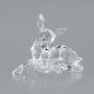 Preview: Reh liegend 11 cm Acryl klar 678478 formano