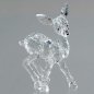 Preview: Reh stehend 13 cm Acryl klar 678478 formano