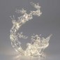 Preview: Rentier + Santa auf Schlitten Acryl LED-Licht 678119 formano