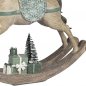 Preview: Geschenke + Tannenbaum am Schaukelpferd 34 cm Cremefarben 751218 formano