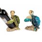 Preview: Schildkröte 19 cm Harry als Flaschenhalter glänzend handbemalt 711199 formano