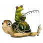 Preview: Schildkröte Harry grün + Freund 18 cm hellgrün 711502 formano