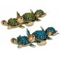 Preview: Schildkröte 21 cm Harry Familie glänzend handbemalt 711571 formano