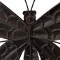Preview: Wanddeko Schmetterling 48 cm mit Öse Metall 554895 formano