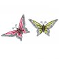 Preview: Wanddeko Schmetterling 36 cm Metall 554888 formano