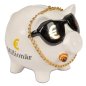 Preview: Sparschwein Millionär 15 cm Steingut 748478 formano