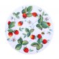 Preview: Teller Erdbeeren 21 cm Alpine Strawberry Porzellan 296047 Roy Kirkam formano
